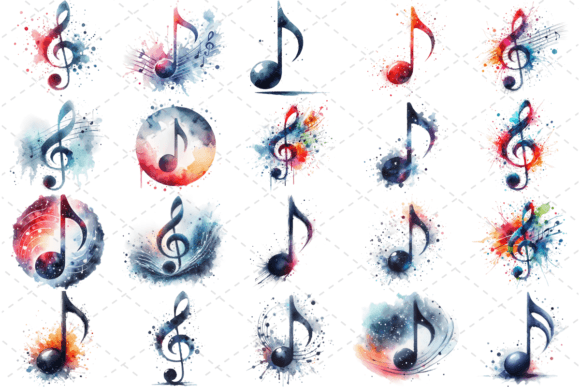 Download HarmonyNote Watercolor Art Bundle - Watercolor Collection