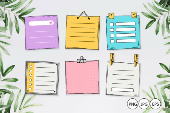 Download Scrapbooking Page Template / Notes Scrap - Scrapbooking Collection