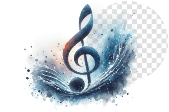 Download HarmonyNote Watercolor Art Musical - Watercolor Collection