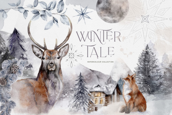 Download Winter Illustrations Clip Art Watercolor - Watercolor Collection