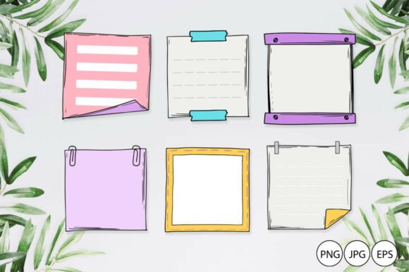 Download Scrapbooking Page Template / Notes - Scrapbooking Collection