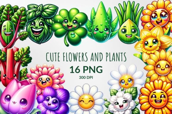 Download Watercolor Cute Flowers Sublimation - Watercolor Collection