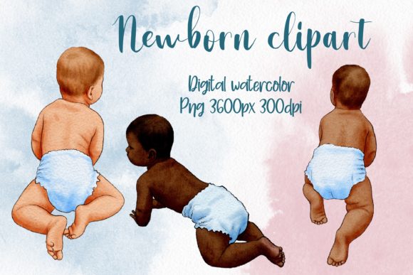 Download Newborn Clip Art - Newborn Collection