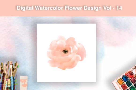 Download Digital Watercolor Flower Design - Watercolor flower design Collection
