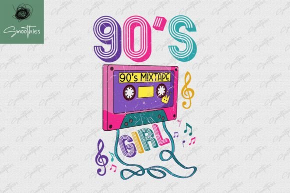Download 90s Girl Retro Vintage Old Cassette PNG - Cassette Collection