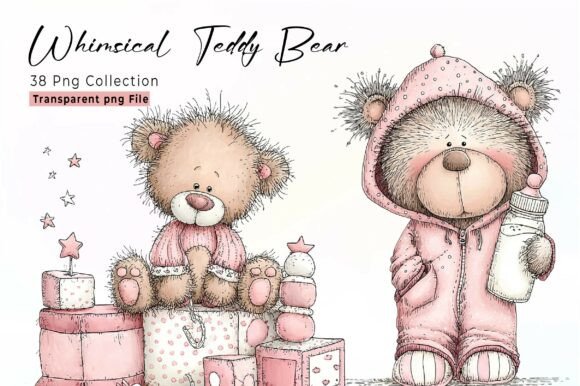 Download Watercolor Teddy Bear Clipart - Watercolor Collection