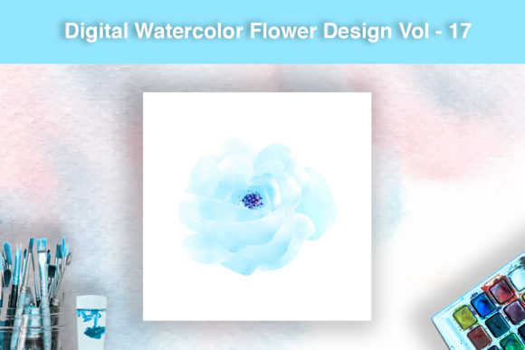 Download Digital Watercolor Flower Design - Watercolor flower design Collection