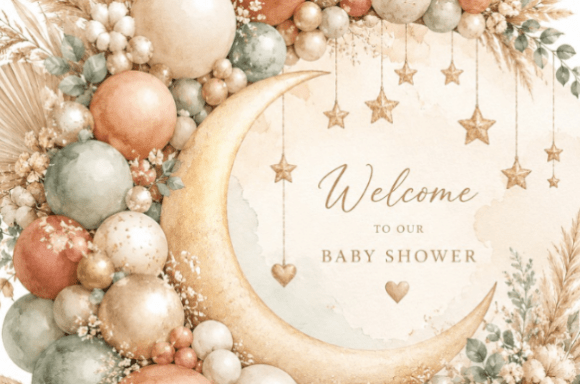 Download Elegant Bohemian Watercolor Balloon - Watercolor Collection