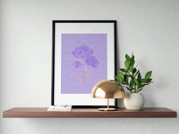 Download Hand Drawn Blue WatercolorFlower Design - Watercolor Collection