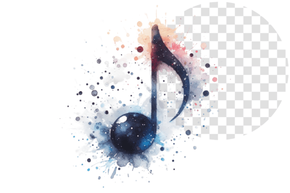 Download HarmonyNote Watercolor Art Musical - Watercolor Collection