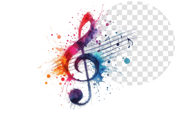 Download HarmonyNote Watercolor Art Musical - Watercolor Collection