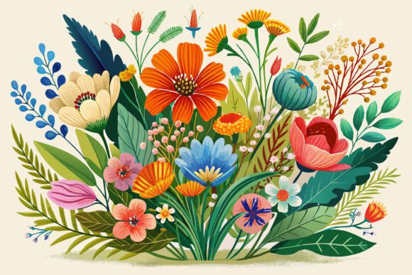 Download Boho Watercolor Wildflowers - Watercolor Collection