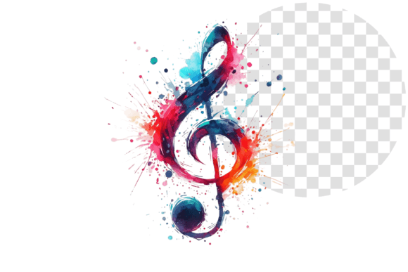 Download HarmonyNote Watercolor Art Musical - Watercolor Collection