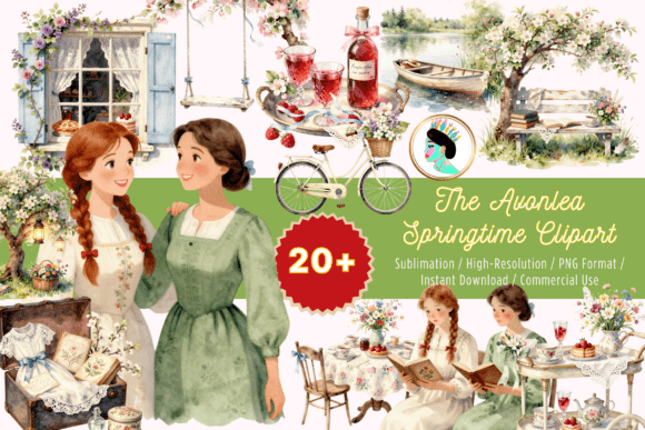 Download Spring Watercolor Clipart Bundle - Watercolor Collection