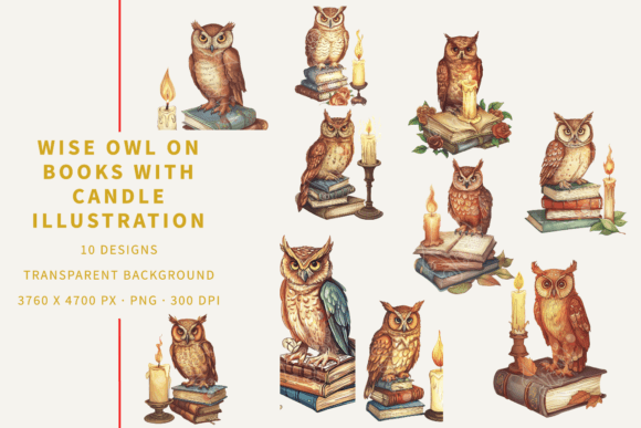 Download Academia Owl Clip Art Scholar Watercolor - Watercolor Collection