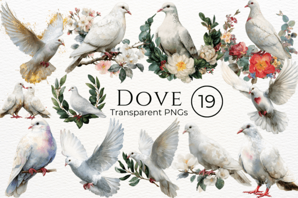 Download Dove Watercolor Clipart - Watercolor Collection