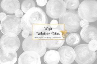 Download White Watercolor Circles Clipart - Watercolor Collection