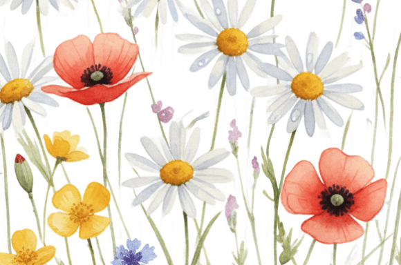 Download Wildflower Watercolor Floral Collection - Watercolor Collection